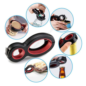 Abridor Multifunción de Latas y Botellas H816 para Cocina, de Acero Inoxidable 430 y ABS, Venta al Por Mayor - Product Image 5