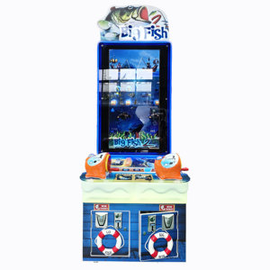 Máquina de Juego Arcade para Niños, Operada con Monedas, Big Fish 2, Juego de Captura de Peces, Máquina de Canje de Boletos, Certificación CE, 1 Año de Garantía, en Inglés - Product Image 1