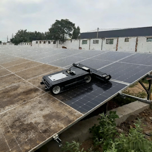 Machine de nettoyage photovoltaïque suspendue, équipement de nettoyage photovoltaïque de type rail pour les grandes centrales électriques - Product Image 4
