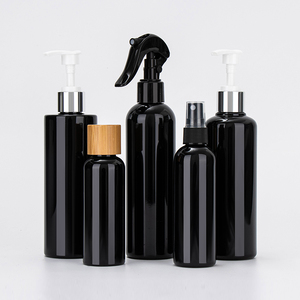 Botellas de espray vacías 16oz <span class=keywords><strong>500ml</strong></span> Plástico Durable Negro Pulverización Botellas de nebulización del cabello Pulverizadores a prueba de fugas con niebla - Product Image 6