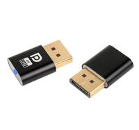 FYX Stock 4K DisplayPort Dummy Plug DP EDID Emulator Virtual Display Adapter Headless Ghost GPU Remote Desktop