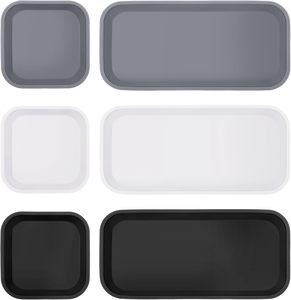 Silicone Bathroom <b>Vanity</b> <b>Trays</b> for Counter Multifunctional Bathroom Counter <b>Tray</b>, Multipurpose Decorative <b>Tray</b> ,Non-Slip - Product Image 1