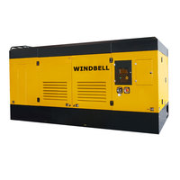 Prix du compresseur d'air diesel minier mobile personnalisé en usine Compresseur d'air pour moteur diesel 20/30/40 bar pour appareil de forage