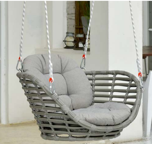 Chaise suspendue d'extérieur de style moderne pour cour N2008S, balançoire pendulaire simple pour Homo sapiens - Product Image 2