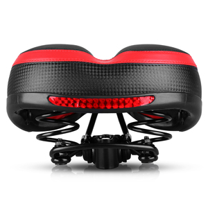 <span class=keywords><strong>Selle</strong></span> VTT pour hommes et femmes Siège <span class=keywords><strong>de</strong></span> vélo <span class=keywords><strong>confortable</strong></span> en cuir PU avec absorption des chocs pour le cyclisme sur route - Product Image 5