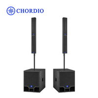 Altavoz de Columna Activo CM442, Altavoz de Audio y Música con Subwoofer de 15 Pulgadas, Sistema de PA Portátil Ligero de 7 kg para Eventos/Adoración