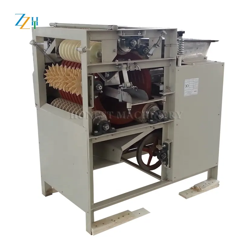 High speed Peanut Processing Machine / Almond Skin shelling Machine / Wet Beans Skinning remove Machine