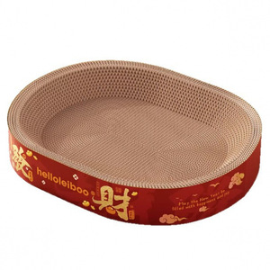 A durable, lint-free <b>cat</b> <b>scratching</b> <b>post</b> integrated with a <b>cat</b> bed, suitable for all seasons. A must-have for <b>cats</b> to sharpen - Product Image 2