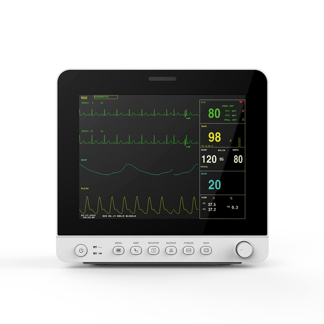 For CMS8000-1 Electric Patient Monitor Simulator Probe Sp02 Remote Diagnosis Touch Central Monitoring CE Certified