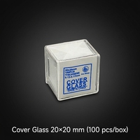 Slides 7101 7105 Coverslips Microscope Glass Slides Polished Frosted Surfaces Non-Chemically