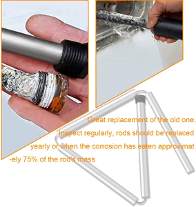 Magiê nước nóng anode Rod (44 inch linh hoạt) 3/4 "NPT chủ đề cho RHEEM, sự phụ thuộc, richmond, kenmore - Product Image 4