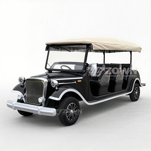 Vehículo Eléctrico de Lujo de 6 Plazas para Turismo Retro, Auto Clásico Vintage, Vehículo de Recepción VIP de Alta Gama para Clubes - Product Image 5