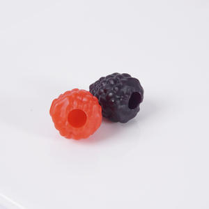 Fruits décoratifs artificiels de grande taille en forme de framboise, ornements pour la décoration de la maison pour Halloween et Noël, en résine - Product Image 6