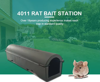 Station d'appât pour rats, boîte à appât pour rongeurs d'extérieur, lutte antiparasitaire, style tunnel, réutilisable, station d'appât pour souris, intérieur/extérieur