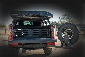 Cắm Trại Ngoài Trời off road Heavy Duty phổ xe tải <span class=keywords><strong>SUV</strong></span> Xe Hitch phụ tùng lốp tàu sân bay cho Jeep Wrangler JL TOYOTA - Product Image 3