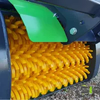 Usine personnalisée 70A-95A polyuréthane doigt roue rouleau PU étoile roue pour accessoires coupe-herbe