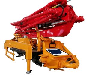 2022 حار بيع شاحنة مضخة الإسمنت شنت/مقطورة خط ملموسة مضخة ML-30 بناء مشروع - Product Image 1