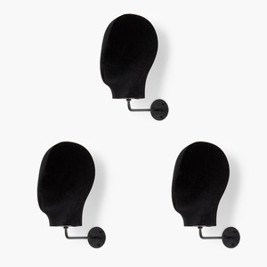 Support mural vertical en plastique pour chapeaux, coiffes et voiles pour femmes - Product Image 4