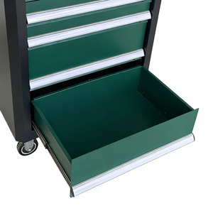 Chariot d'atelier en fer à 5 tiroirs personnalisable OEM/ODM/OBM, chariot de rangement pour outils de <span class=keywords><strong>garage</strong></span>, réparation automobile, capacité de 300 kg - Product Image 4