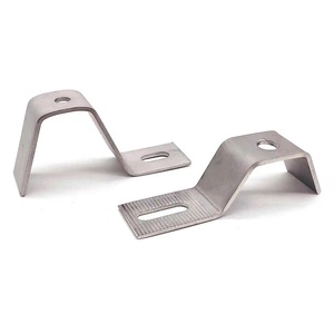 Thép không gỉ có thể điều chỉnh đá chân đế mặt tiền hỗ trợ Curtain Wall Phụ kiện thiết kế hiện đại - Product Image 4