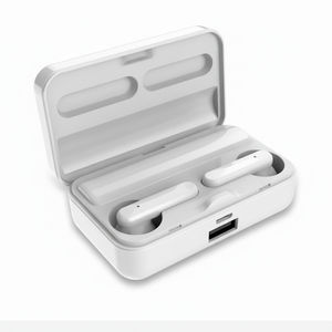 ชุดหูฟังไร้สายบลูทูธ 5.0 พร้อมไมโครโฟน IPX7 กันน้ำ ประเภทซีชาร์จไดร์เวอร์แบบไดนามิก ระบบตัดเสียงรบกวนจากสิ่งแวดล้อม - Product Image 1