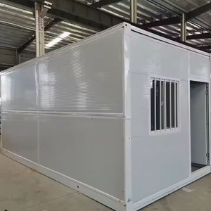 Casa Contenedor Plegable con Estructura de Acero Prefabricada en Fábrica China, Certificación CE, <span class=keywords><strong>Espacio</strong></span> de Vivienda <span class=keywords><strong>Temporal</strong></span> para Trabajadores en Obra - Product Image 4