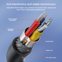 Cable USB 3.0 Tipo-C a Micro B, 5Gbps, Sincronización de Datos para Disco Duro/SSD Externo, Blindado con PVC PTE, 0.3M/0.5M/1M, Categoría Cables de Datos