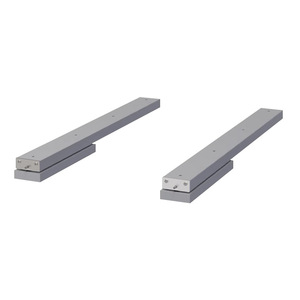 Aluminum Alloy <b>Drawer</b> Slide 1.8mm Thickness Soft Closing Minimalist Design For Bay Window Sill Computer <b>Desk</b> - Product Image 3