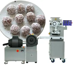 Automatic Chocolate Ball Making Machine Laddu Ladoo Machine Dough Divider Rounder Machine Protein Ball Production Line