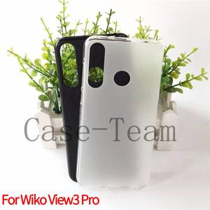Fabricant de gros étuis en TPU mat souple givré couverture arrière étui de téléphone portable en silicone pour <span class=keywords><strong>Wiko</strong></span> View <span class=keywords><strong>3</strong></span> <span class=keywords><strong>Pro</strong></span> noir - Product Image 2