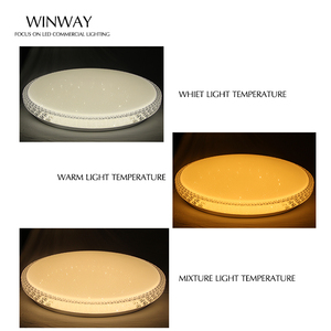 Moderne <span class=keywords><strong>mont</strong></span>é par surface économiseuse d'énergie pvc panneau lumineux plafonniers led dans la chambre nouveau <span class=keywords><strong>Septembre</strong></span> - Product Image 3