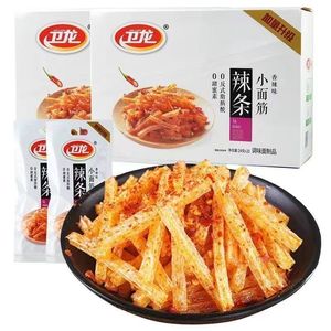Tiras Picantes Weilong, Palitos Picantes Pequeños, Clásico <span class=keywords><strong>de</strong></span> <span class=keywords><strong>la</strong></span> Infancia, <span class=keywords><strong>Sabor</strong></span> Picante, Refrigerios Picantes Casuales y Duraderos - Product Image 3