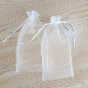 Sheer Organza <b>Bags</b> Wedding Jewelry Gift <b>Bags</b> for Party Jewelry Holiday <b>Makeup</b> Organza Mesh <b>Drawstring</b> Gift <b>Bags</b> - Product Image 2