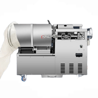 Machine électrique entièrement automatique à souffler le pop-corn Pot à l'ancienne intégré Canon à grains non mobile Équipement de cuisson des aliments