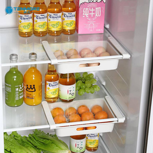 Organisateur de tiroir de réfrigérateur multifonctionnel, boîte de rangement coulissante pour étagère de réfrigérateur, conteneur de réfrigérateur pour l'organisation de la cuisine - Product Image 4