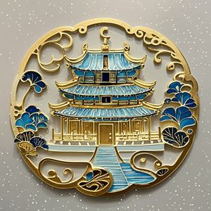 Nouveaux Aimants de Réfrigérateur Personnalisés à Vente Chaude, Aimants de Réfrigérateur en Métal avec Logo Personnalisé, Souvenirs de Voyage - Product Image 3