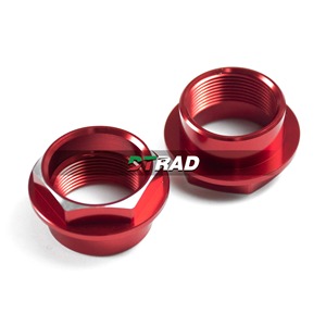 DTRAD Dado Ruota Anteriore in Alluminio CNC M25x1.25 Finitura Nera per <span class=keywords><strong>Ducati</strong></span> <span class=keywords><strong>Panigale</strong></span> V4/V2 1199 1299 Streetfighter V4/V2 Multistrada - Product Image 2