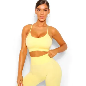 Young Lady Hot Sexy Women Sport Bra Lemon Fit Seamfree Bra Running Girl Sports Bra For Women