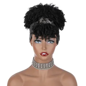 Vezel Natuurlijk Ogende Pruik Headwrap Korte Lente Custom Elastisch Verstelbare Plastic Zilveren Dames Hoofdband Synthetisch Haar