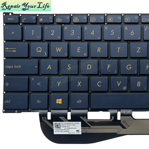 Teclado Retroiluminado WB Seville para Portátil Asus ZenBook UX390 UX390UA UX390U 0KNB0-D609WB00, Nuevo, Original, Distribución QWERTZ - Product Image 3