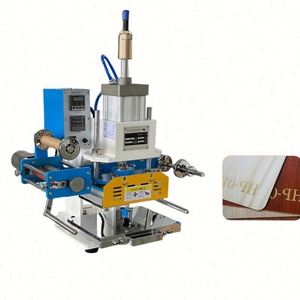 New Condition Small Pneumatic Hot Foil Stamping Machine PVC <b>Leather</b> Logo Paper Card Gold and <b>Leather</b> Embossing <b>Leather</b> <b>Tools</b> - Product Image 4