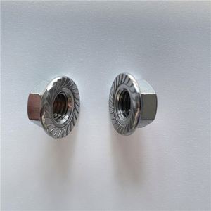 Nylock-tuerca de acero inoxidable 316, Perno de brida de 12 puntos, M7, M4, M16, M28, M26, S.S, Ss316, Ss400, 181 - Product Image 5