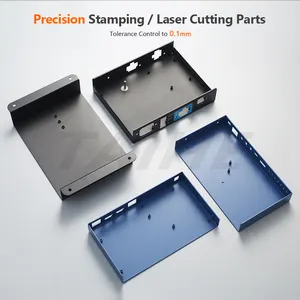 Sheet Metal Box Custom Sheet Metal Part Stamping Fabrication Stainless Steel Aluminum Aluminium Enclosure Housing Case Box Shell Cover Chassis