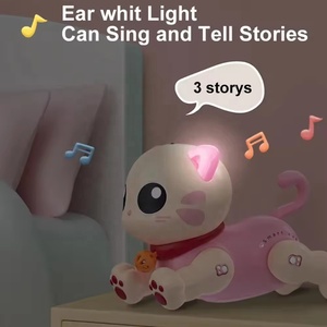 Thông Minh RC Động Vật Đồ Chơi Dễ Thương Lập Trình Diễn Viên Đóng Thế Mèo Con Robot Đồ Chơi Cảm Ứng Cảm Ứng Điều Khiển Từ Xa Mèo Đồ Chơi Cho Trẻ Em - Product Image 3