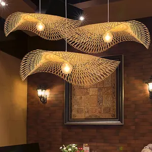 畅销产品2022美国亚马逊竹瓦比萨比灯灯罩亚洲家居装饰品越南