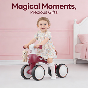 Vente flash : Vélos d'équilibre pour enfants, jouets, voiture à roulettes, design mignon à 4 roues, léger et confortable, intérieur/extérieur - Product Image 6
