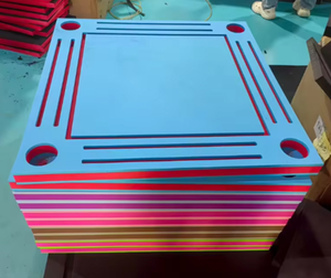 Table de jeu flottante tout-en-un de luxe, étanche, pour 4 joueurs, avec tapis et plateau de Mahjong, idéale pour les jeux d'été à la piscine ou au lac - Product Image 5
