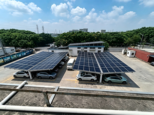 Systèmes de carport solaires durables et sur mesure, auvents photovoltaïques résistants aux intempéries pour terrains ouverts, durée de vie de 20 à 25 ans - Product Image 2