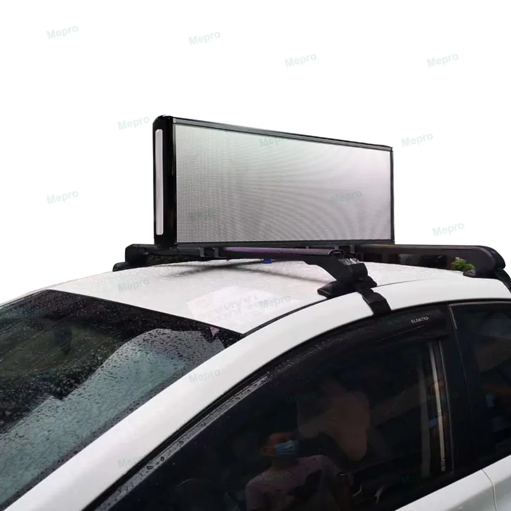 Full Color Outdoor Hd P3 Taxi Top Led Display Waterdichte Auto Top Reclame Led Scherm Taxi Top Led Scherm