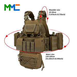 Gilet tactique MMC VT-8832TB en polyester, porte-plaques étanche, équipement tactique personnalisable, fabriqué en Chine - Product Image 6